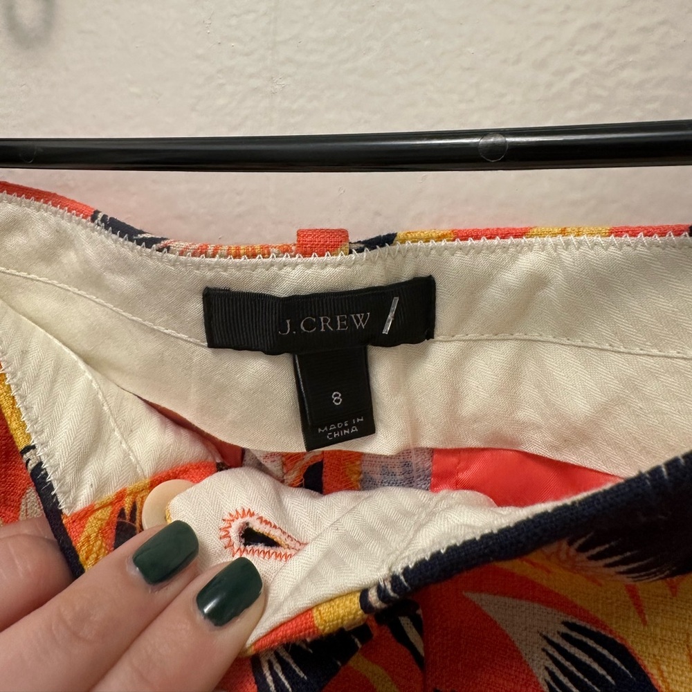 J. Crew Patterned Structured Shorts - Picture 3 of 8